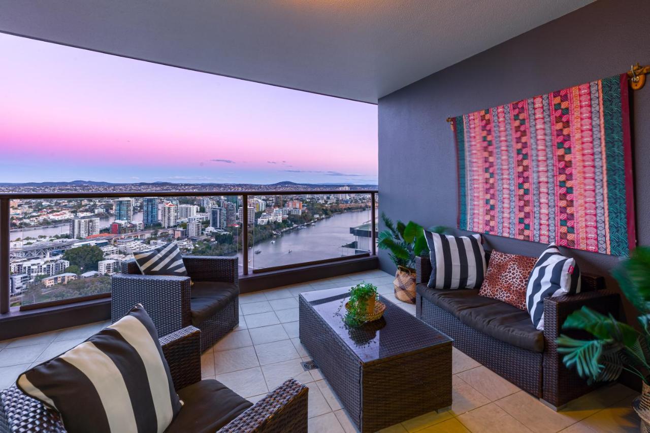 African Escape On Level 38 - Balcony With Views Brisbane Exteriör bild