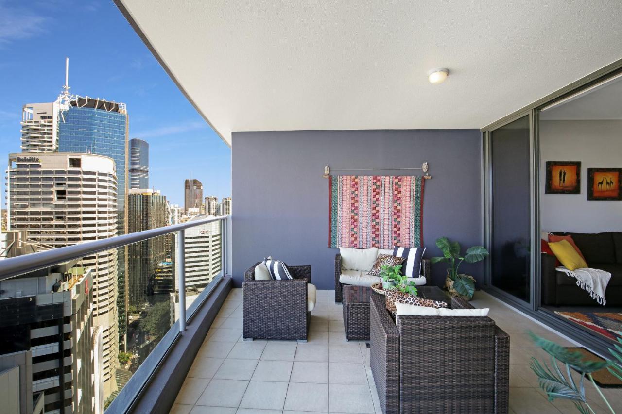 African Escape On Level 38 - Balcony With Views Brisbane Exteriör bild